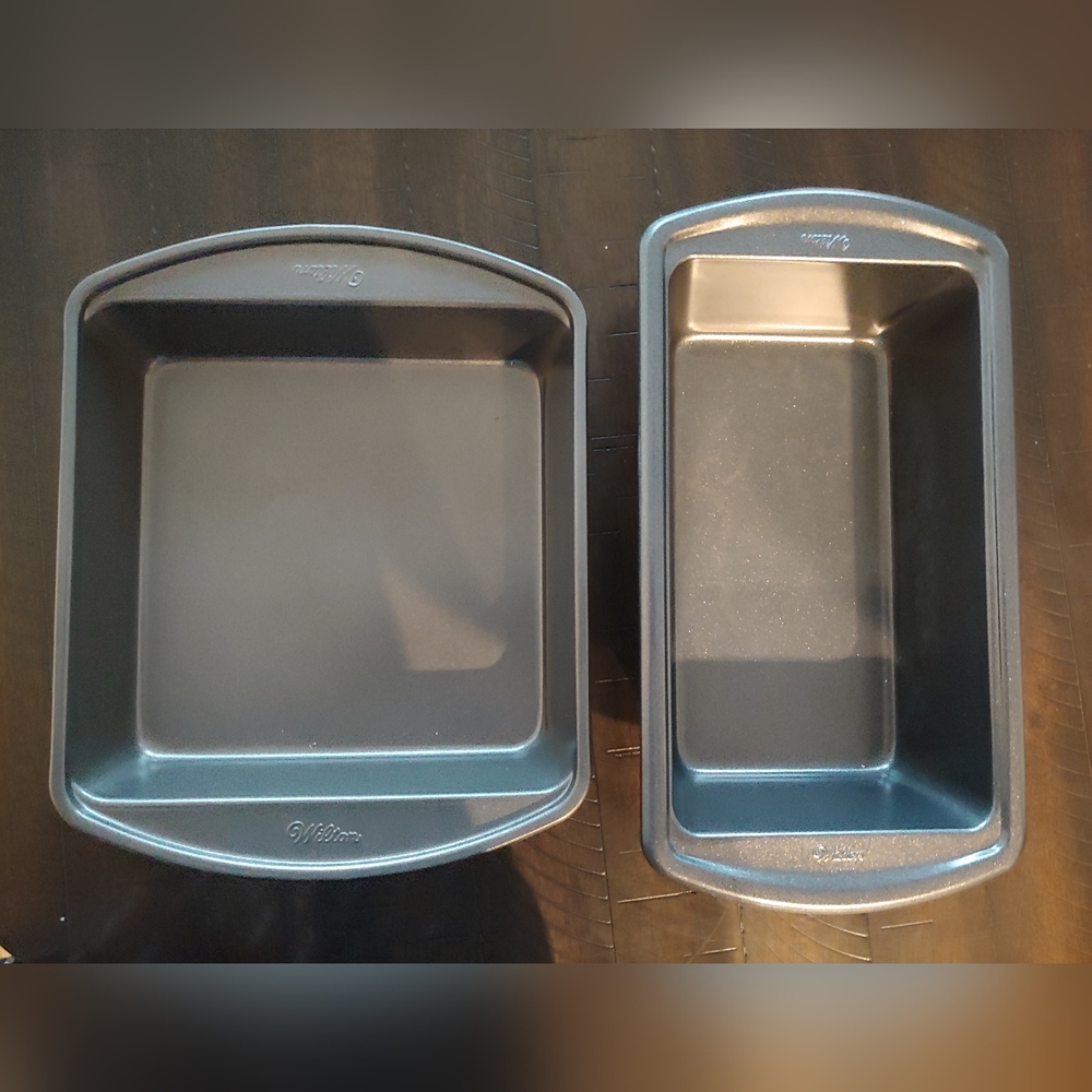 Wilton Metal Baking Pan Set - Square and Loaf Pans